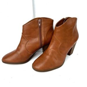 BP Women's Ankle Booties Size 7.5 M 3” Block Heel